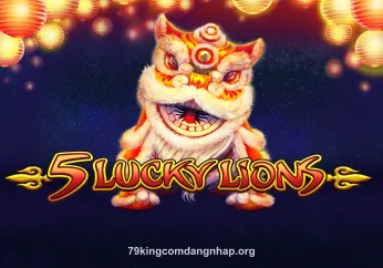 Hình ảnh trò chơi 5 Lucky Lions tại 79king